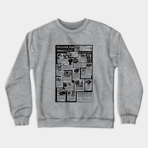 Comic Book Offers Crewneck Sweatshirt by GloopTrekker